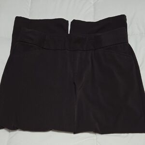 Christopher & Banks Women's Size 14 Pull On Brown Dress Pants